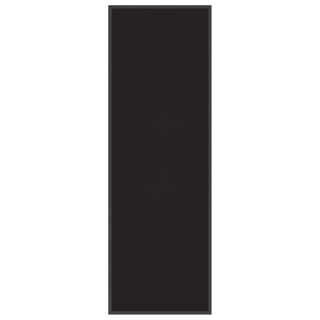 Deurmat 60x180 cm zwart