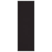 Doormat 60x180 cm black