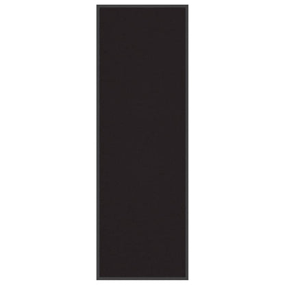 Deurmat 60x180 cm zwart