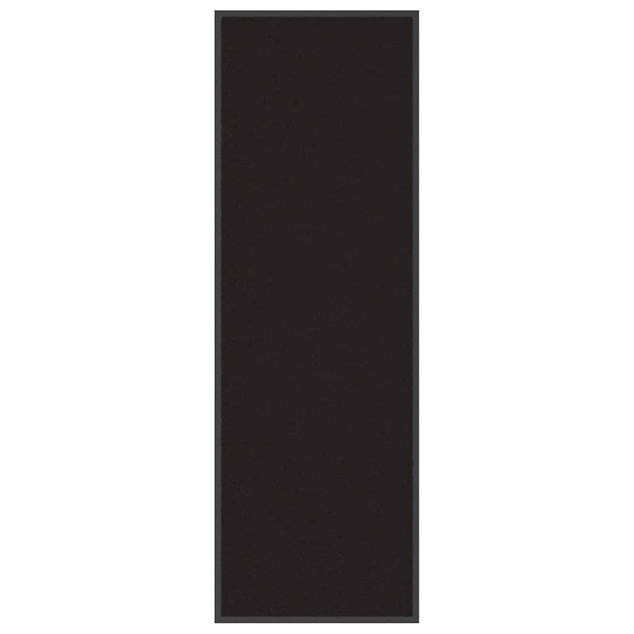Deurmat 60x180 cm zwart