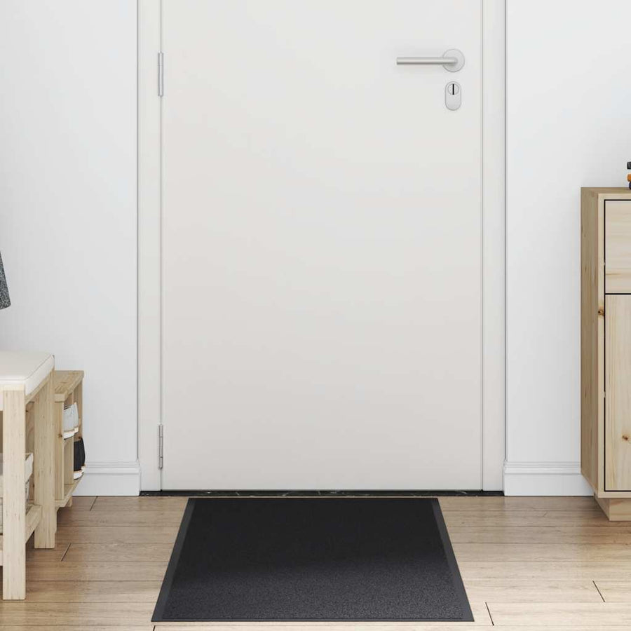 Deurmat 60x180 cm zwart