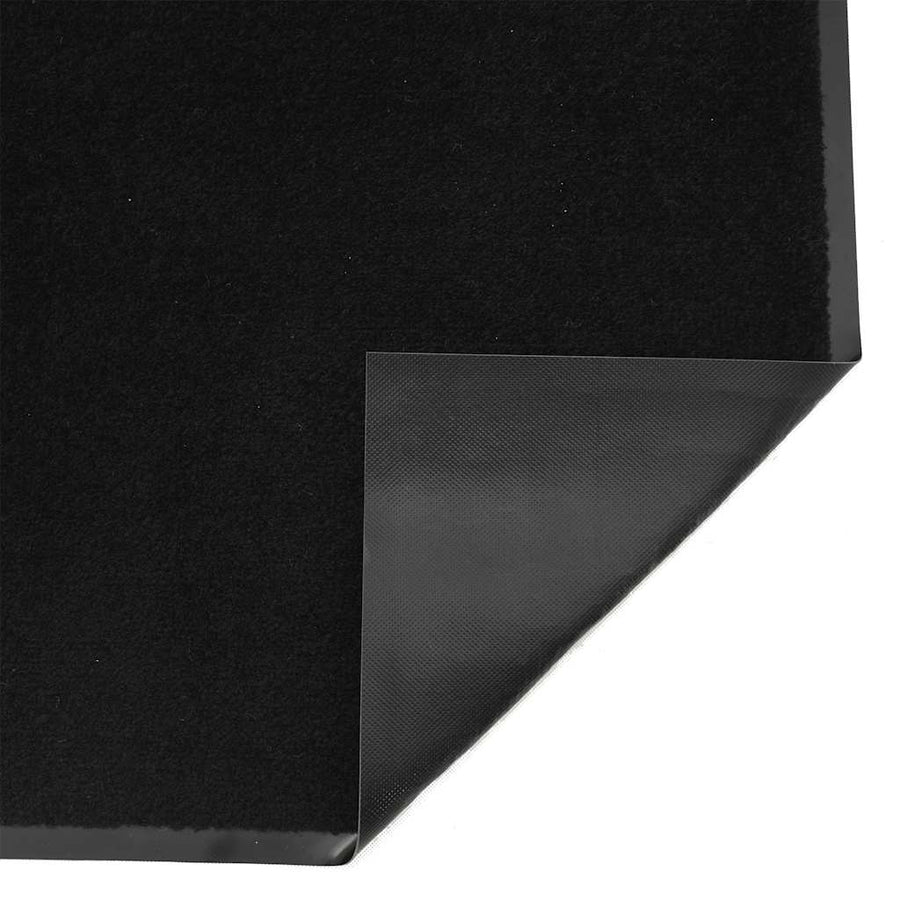 Deurmat 60x180 cm zwart