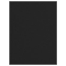 Deurmat 80x120 cm zwart