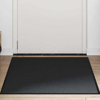 Deurmat 80x120 cm zwart