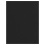 Doormat 90x120 cm black