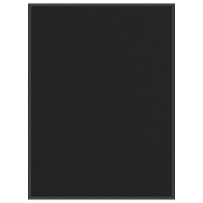 Deurmat 90x120 cm zwart