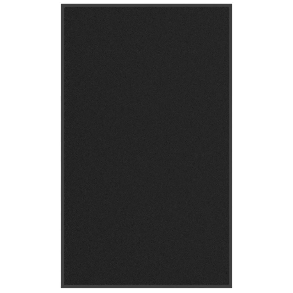 Deurmat 90x150 cm zwart