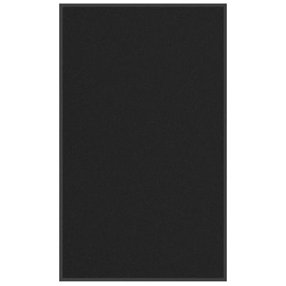 Deurmat 90x150 cm zwart
