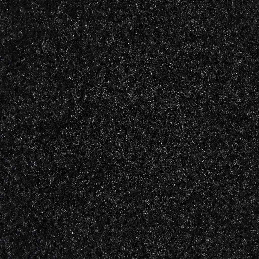 Deurmat 115x200 cm zwart