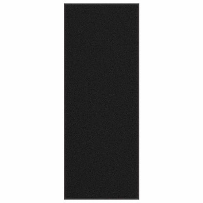 Deurmat 115x300 cm zwart