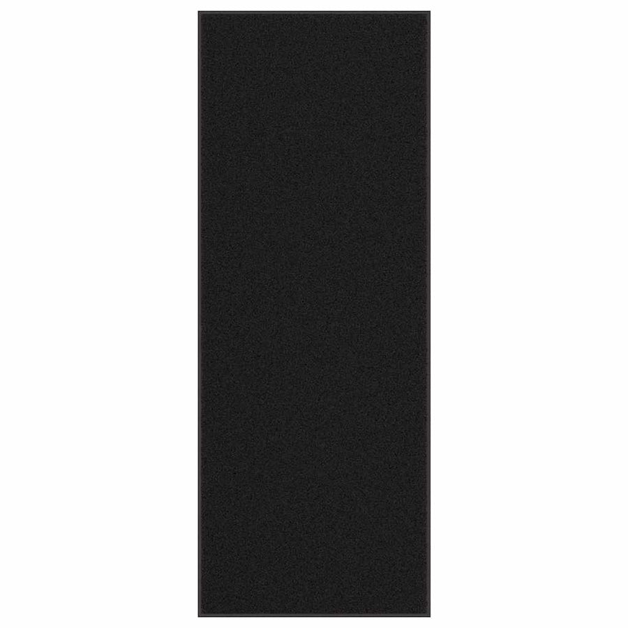 Deurmat 115x300 cm zwart