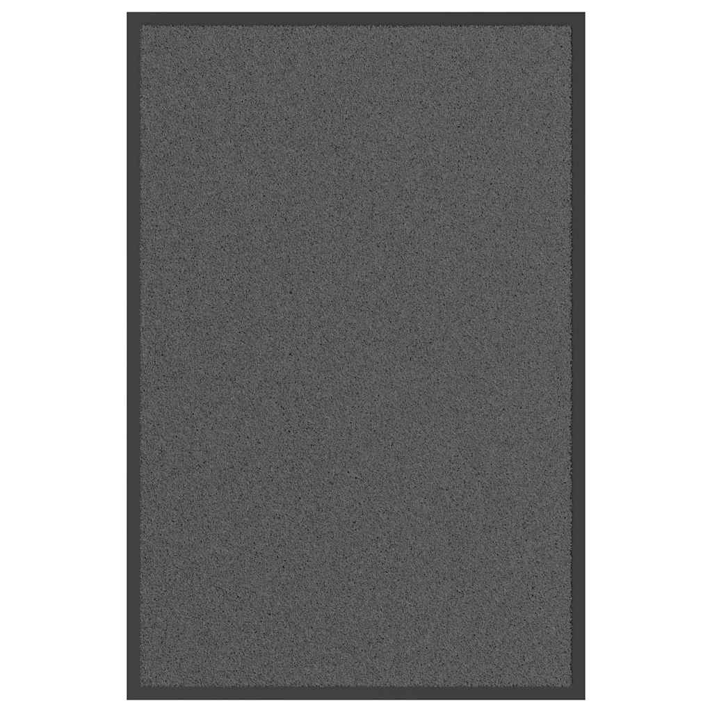 Deurmat 60x90 cm antracietkleurig