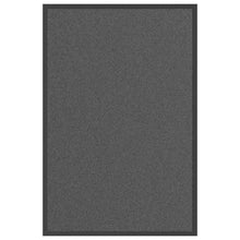 Deurmat 60x90 cm antracietkleurig