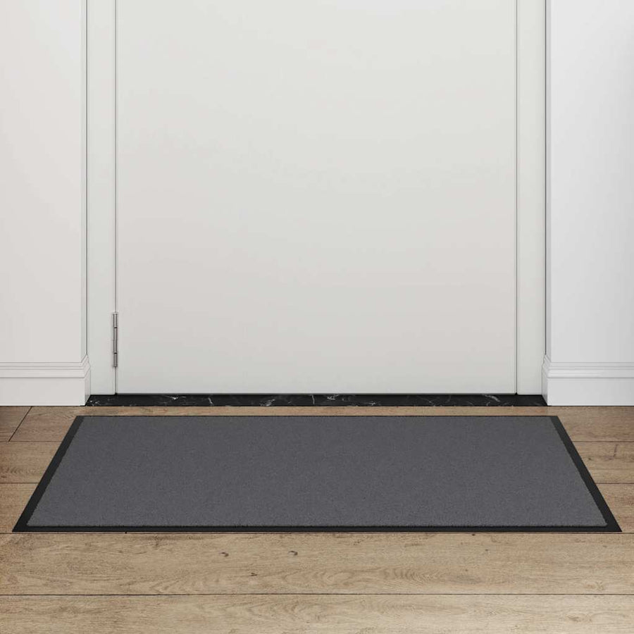 Deurmat 60x90 cm antracietkleurig