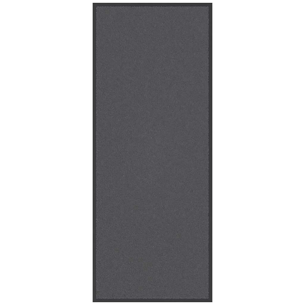 Deurmat 60x150 cm antracietkleurig