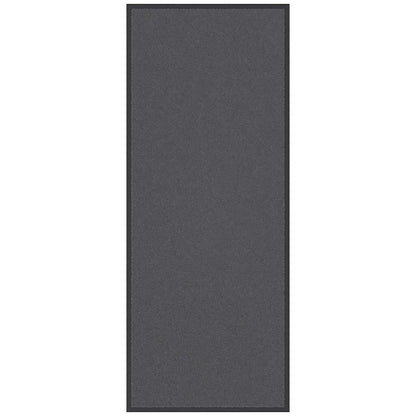 Deurmat 60x150 cm antracietkleurig