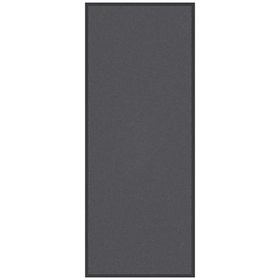 Deurmat 60x150 cm antracietkleurig