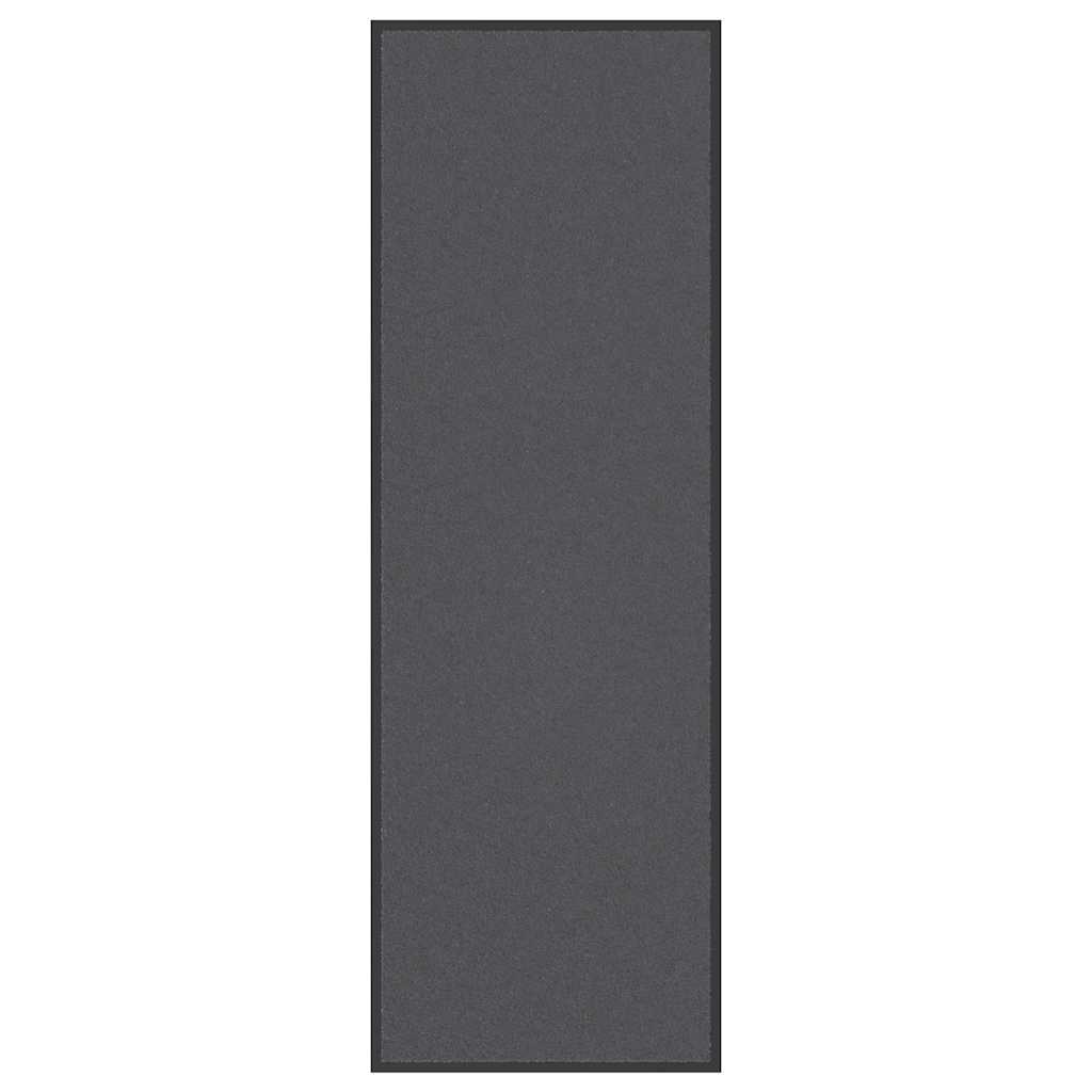 Deurmat 60x180 cm antracietkleurig