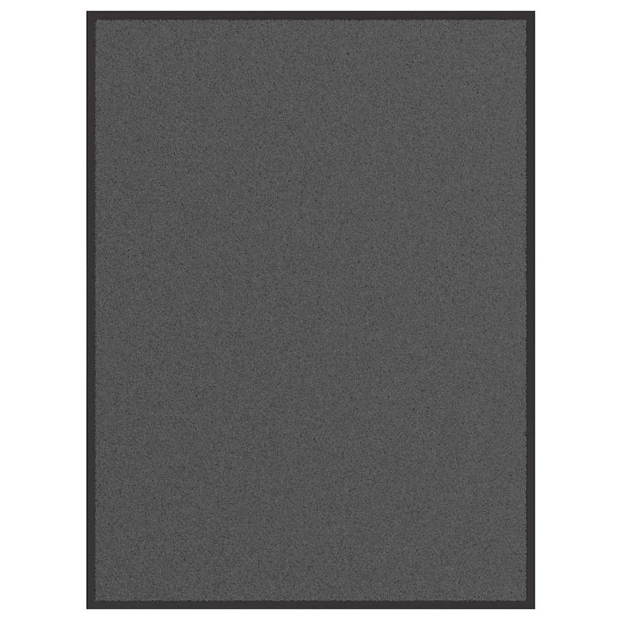 Deurmat 80x120 cm antracietkleurig
