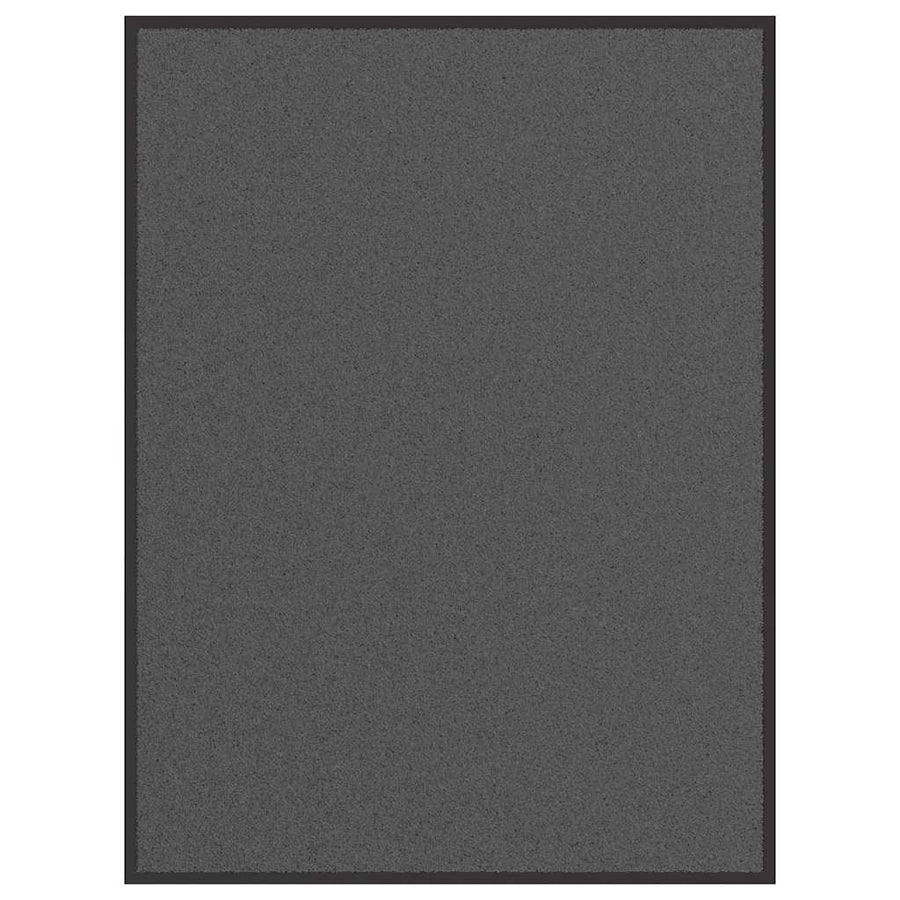 Deurmat 90x120 cm antracietkleurig