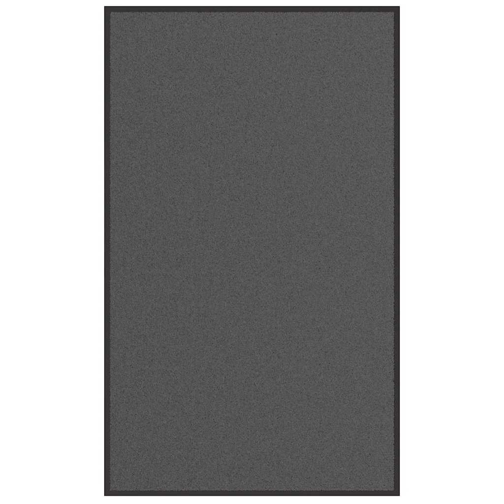 Deurmat 90x150 cm antracietkleurig