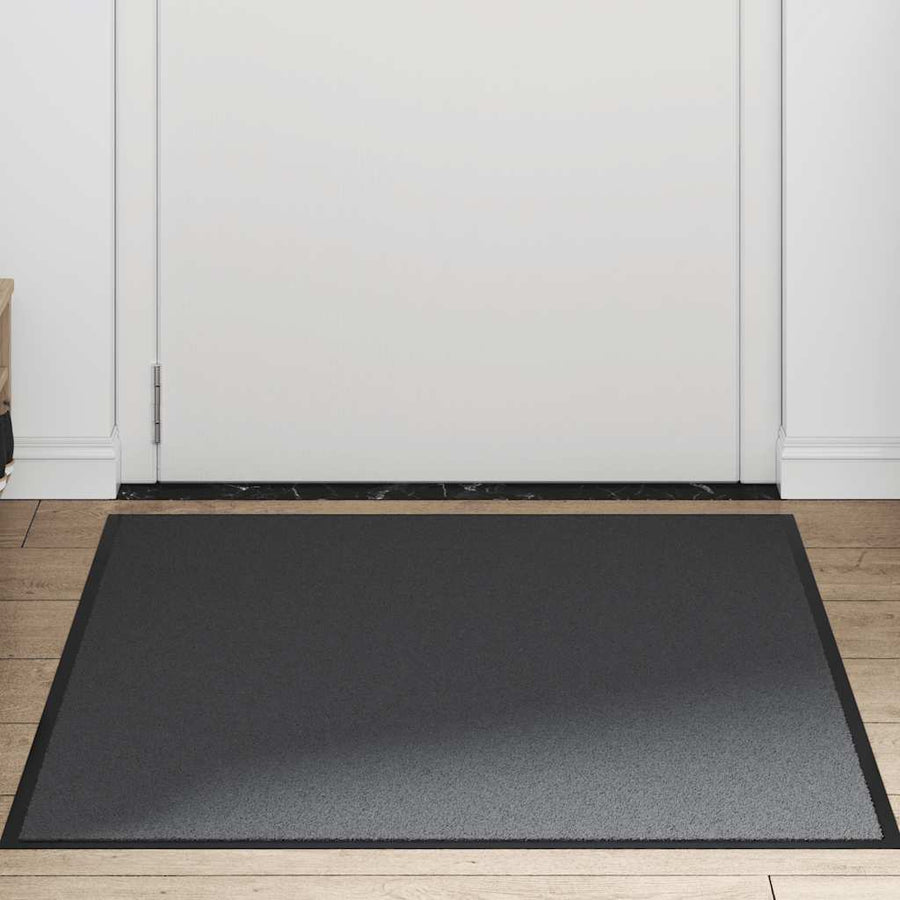 Deurmat 90x150 cm antracietkleurig