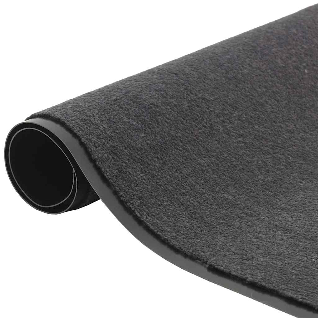 Deurmat 90x150 cm antracietkleurig