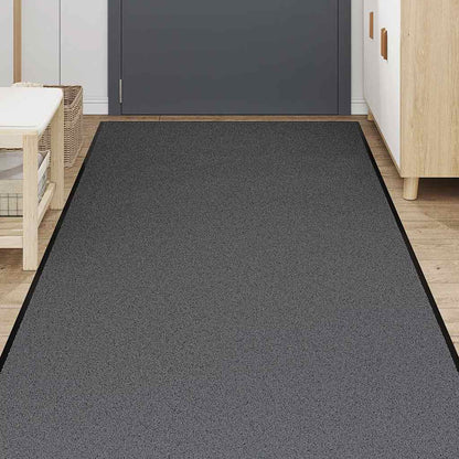 Deurmat 115x500 cm antracietkleurig
