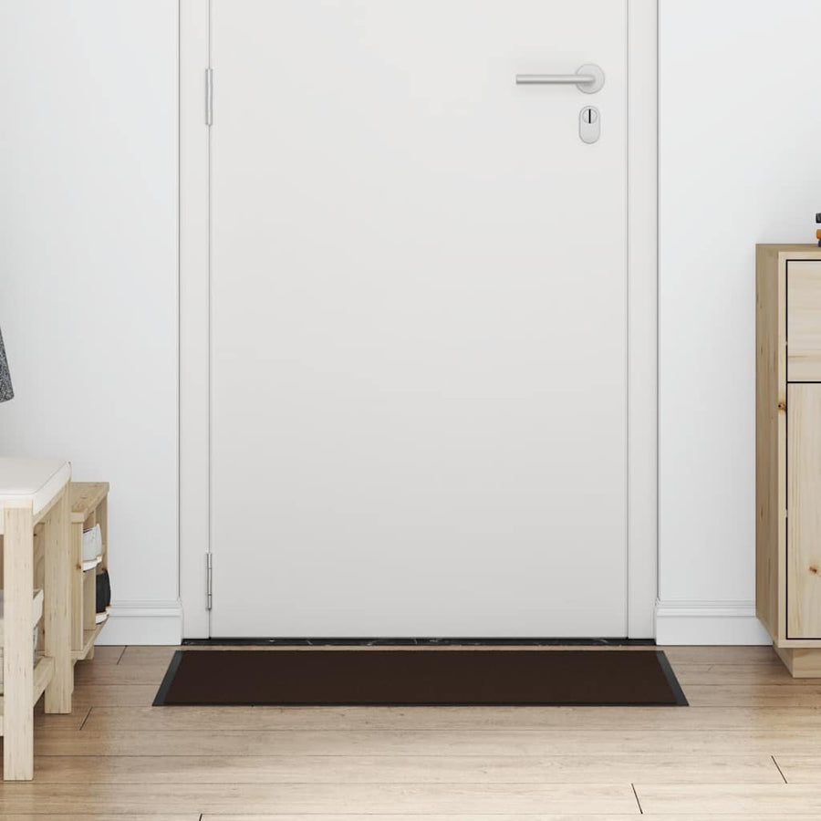 Deurmat 60x90 cm bruin