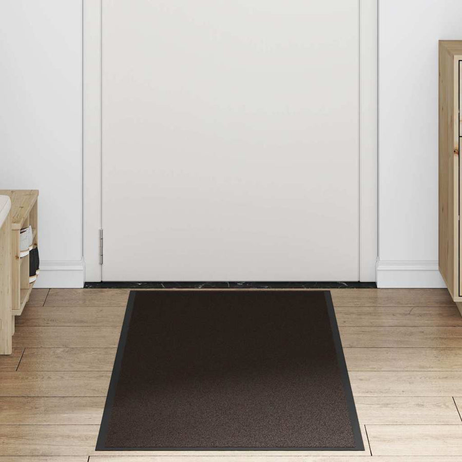 Deurmat 60x150 cm bruin