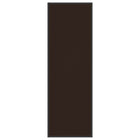 Doormat 60x180 cm brown