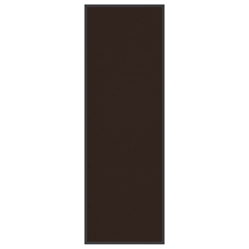 Deurmat 60x180 cm bruin
