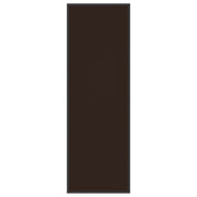 Doormat 60x180 cm brown