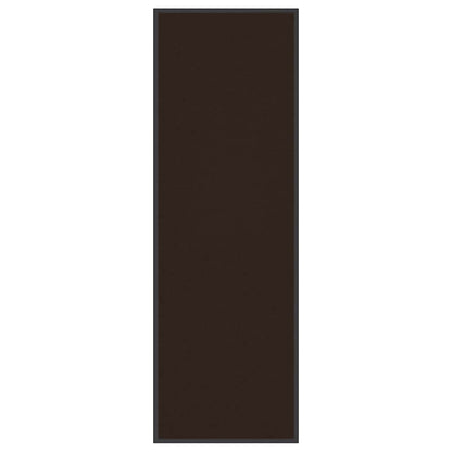 Deurmat 60x180 cm bruin
