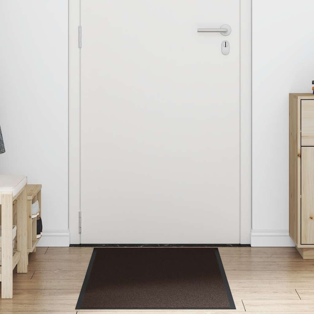 Deurmat 60x180 cm bruin