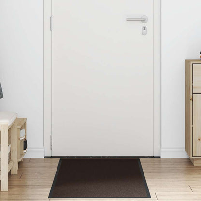 Deurmat 60x180 cm bruin