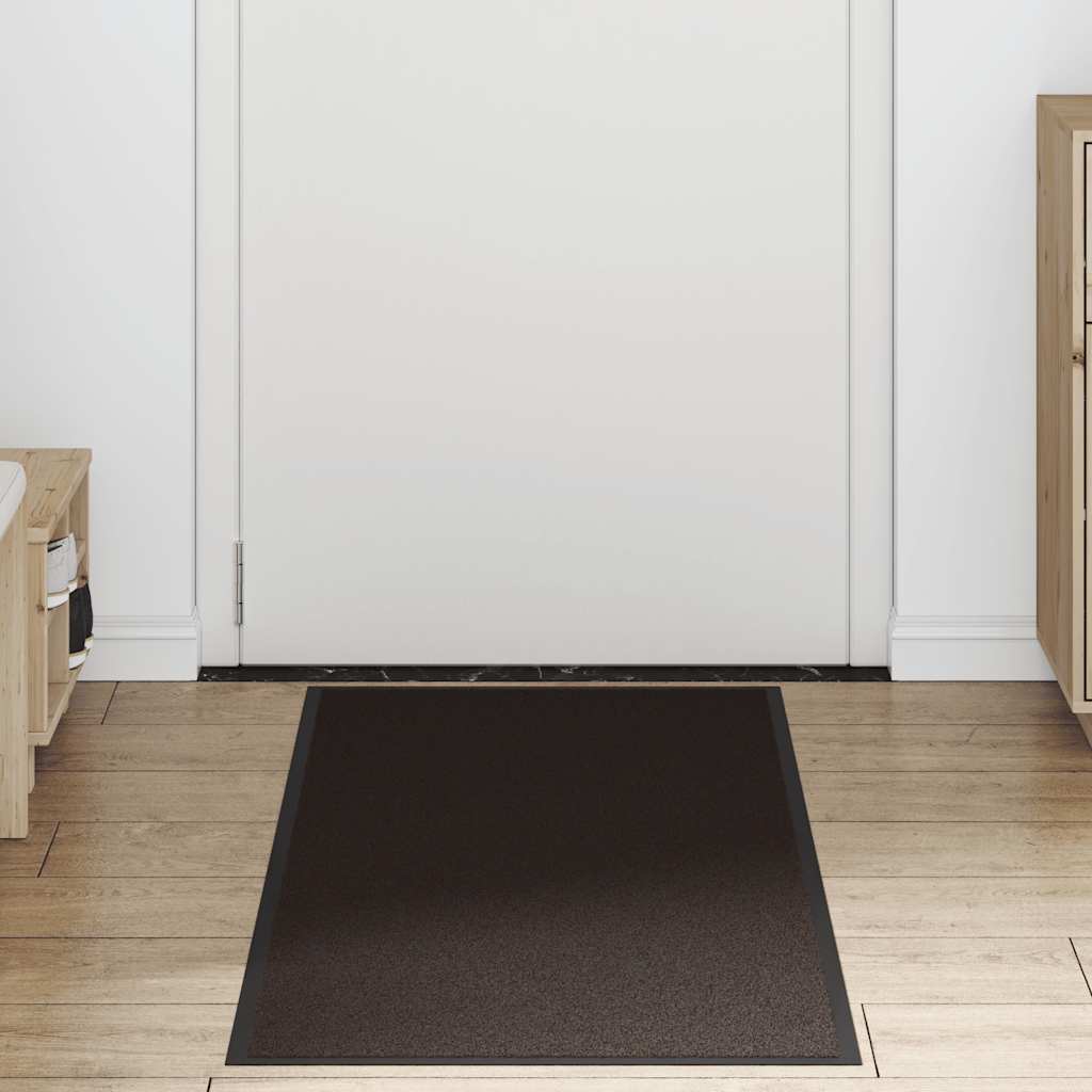 Deurmat 60x180 cm bruin