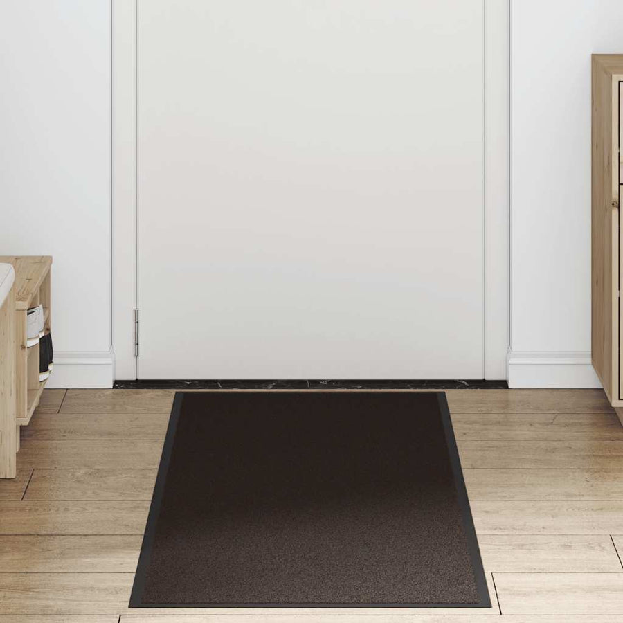 Deurmat 60x180 cm bruin