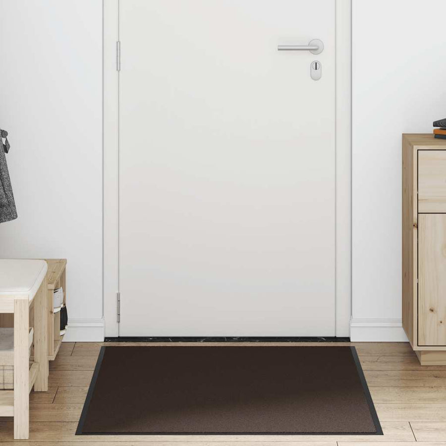 Deurmat 80x120 cm bruin