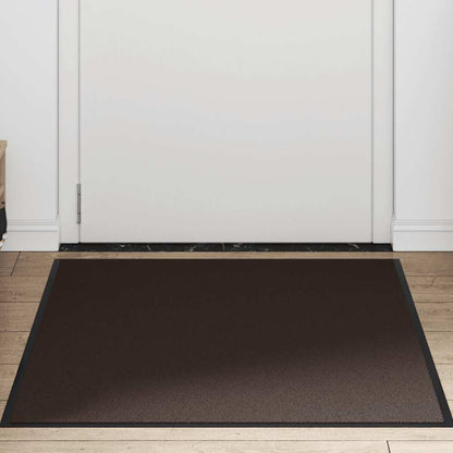 Deurmat 90x120 cm bruin