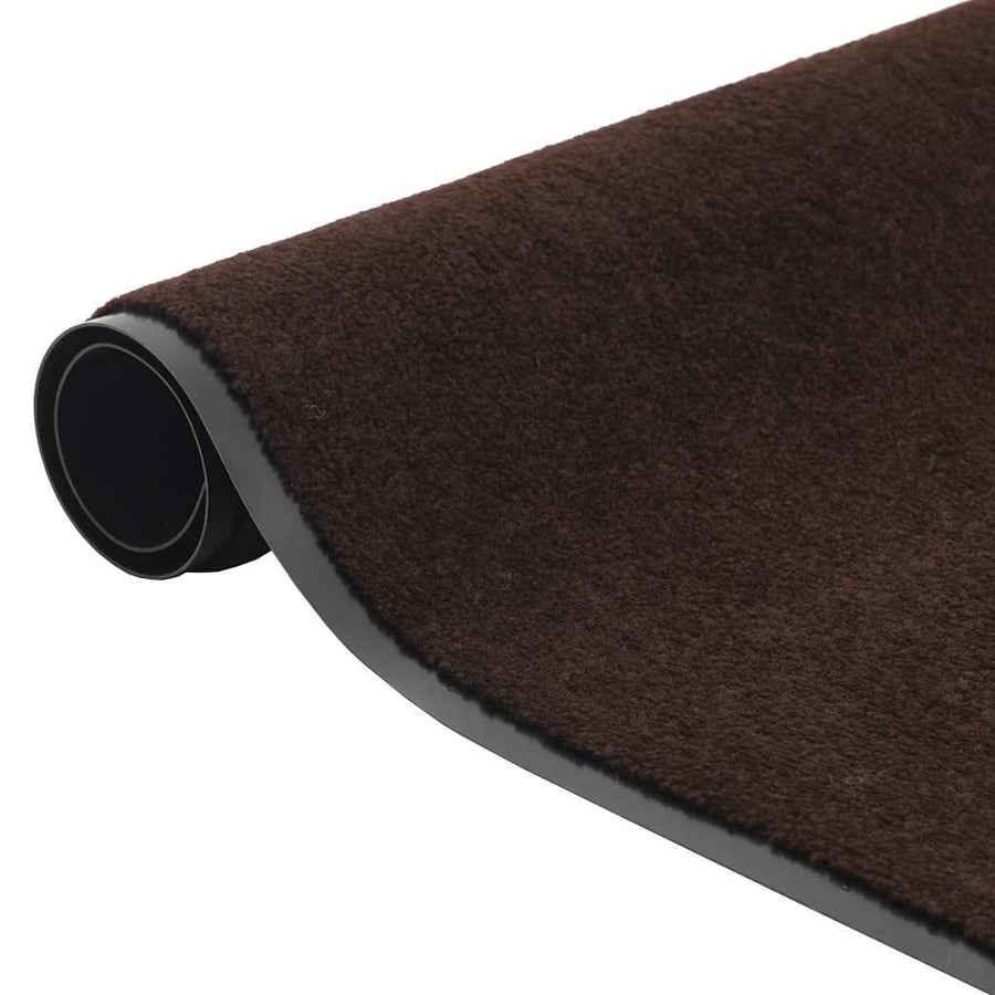 Deurmat 90x120 cm bruin