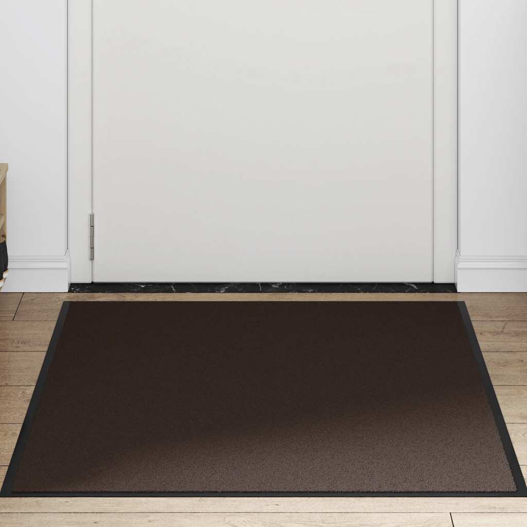 Deurmat 90x150 cm bruin