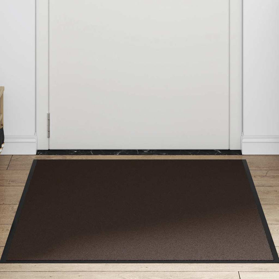 Deurmat 90x150 cm bruin