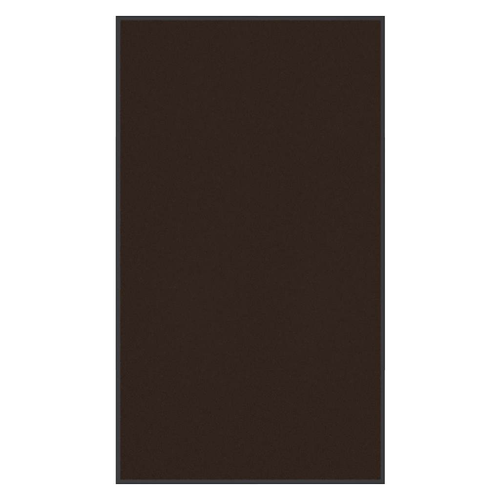 Deurmat 115x200 cm bruin