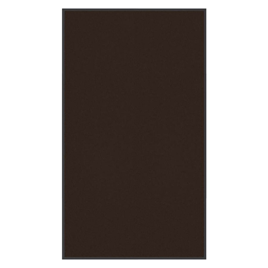 Deurmat 115x200 cm bruin