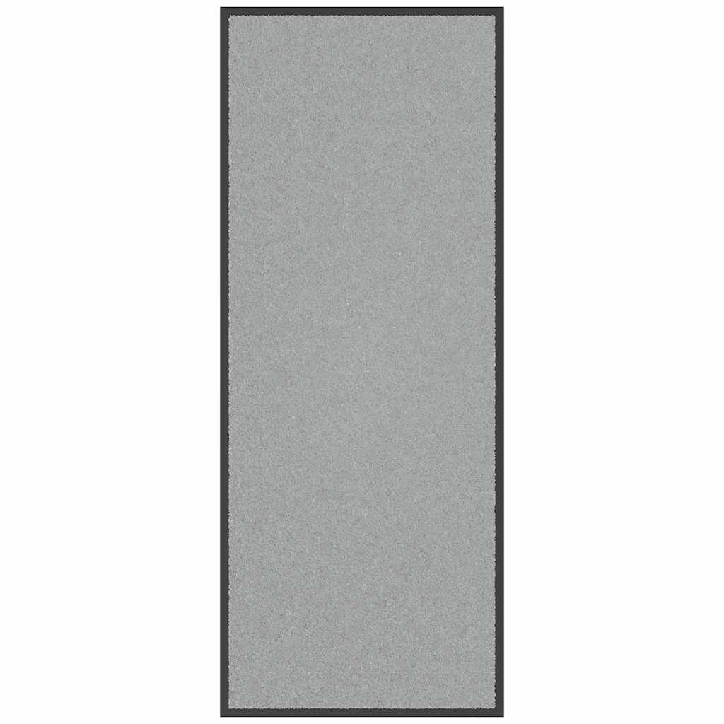 Deurmat 60x150 cm grijs