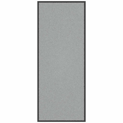 Deurmat 60x150 cm grijs