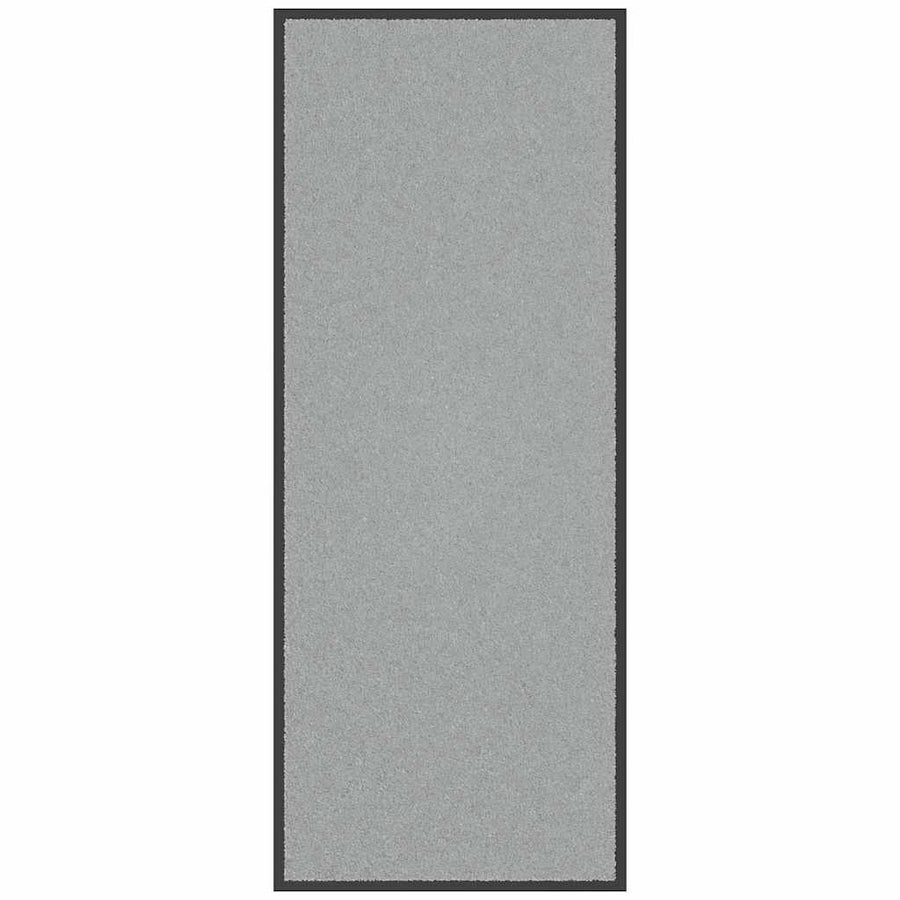 Deurmat 60x150 cm grijs