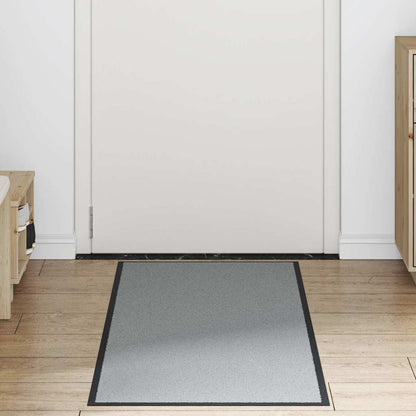 Deurmat 60x150 cm grijs