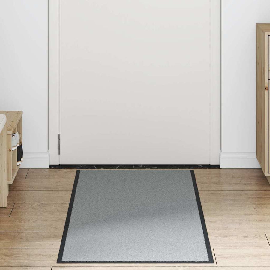 Deurmat 60x150 cm grijs